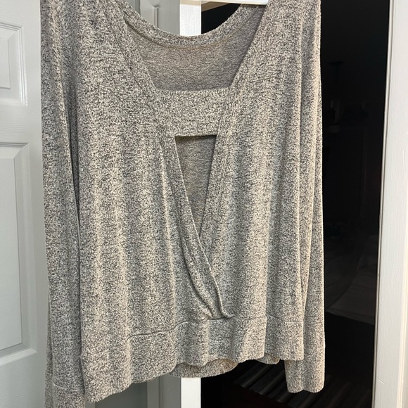 Paper Crane Large Light Taupe tweed sweater - Picture 2 of 3